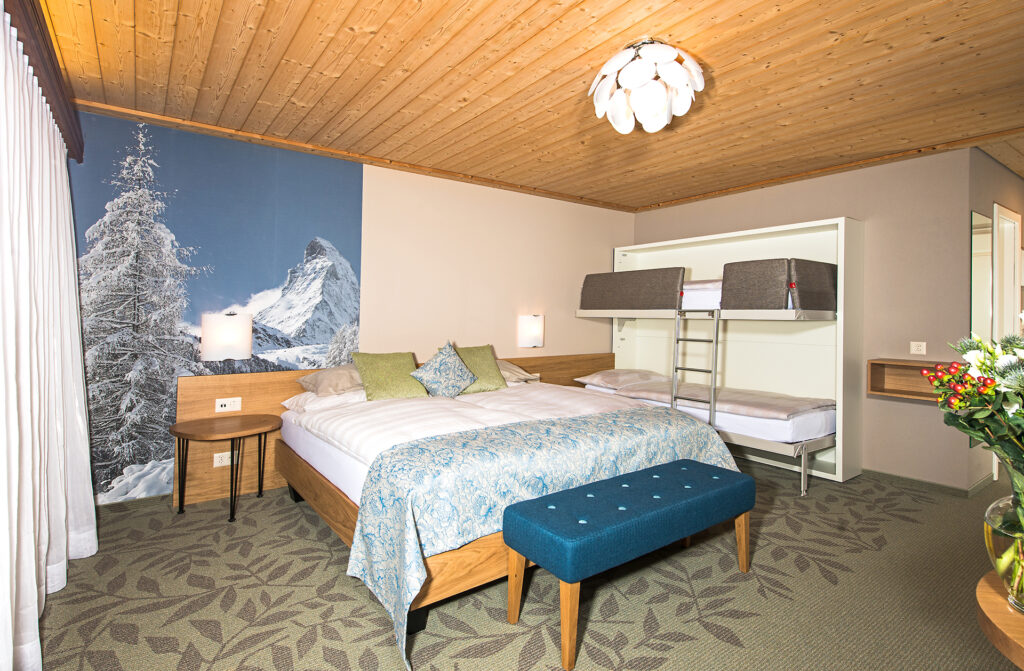 Hotel Simi Family Room Zermatt